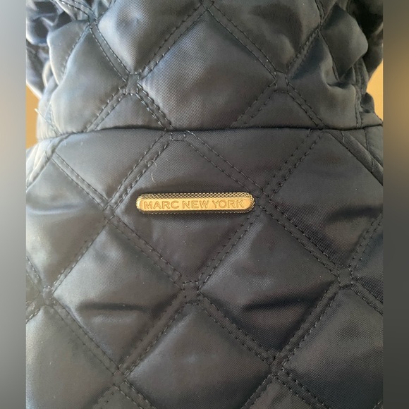 Marc New York Andrew Marc - Navy Blue Quilted Puffer Jacket - Sz Small - Picture 8 of 12